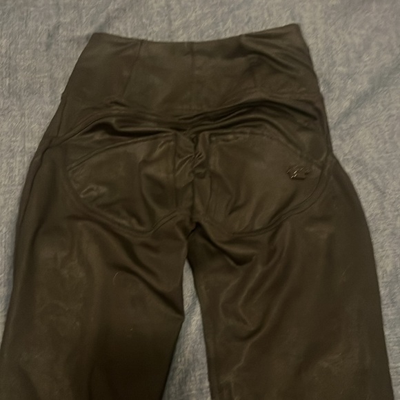 Freddy Jeans WR.UP® Faux Leather High Waisted Zip Up Pants XXS black - Picture 5 of 5